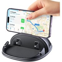 KZQ - 1 Stück Auto-Telefonhalterung, universelle Auto-Armaturenbrett-Telefonhalterung für iPhone 16 15 14 13 12 Pro Max 11 xr xs 8 7 Samsung Galaxy von KZQ