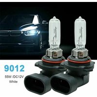 KZQ - 2 Stück 9012 HIR2 PX22D Auto-Scheinwerfer, 12 v, 55 w, klare Halogen-Projektor-Glühbirne, Ersatz für Nebelscheinwerfer, DRL-Glühbirne KZQ - 2 Stück 9012 HIR2 PX22D Auto-Scheinwerfer, 12 v, 55 w, klare Halogen-Projektor-Glühbirne, Ersatz für Nebelscheinwerfer, DRL-Glühbirne von KZQ