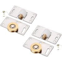 KZQ - 2 Stück Schiebetür-Gleitrolle, Raddurchmesser, Schiebetür, Möbel für Schrank, Schrank, Fenster, Schiebetüren von KZQ