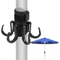 KZQ - 2 Stück Strandhakenhalter, Regenschirmhaken für den Garten, Haken zum Aufhängen von Strandschirmen, Kunststoff-Regenschirmhaken für Handtücher, KZQ - 2 Stück Strandhakenhalter, Regenschirmhaken für den Garten, Haken zum Aufhängen von Strandschirmen, Kunststoff-Regenschirmhaken für Handtücher, von KZQ