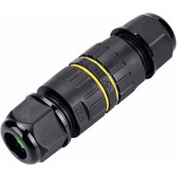 KZQ - 2 externe Kabelstecker. Wasserdichte Anschlussdose IP68. Externe Dose für φ5–9 mm 3-poliges Kabel, Modellnr. EW-M25-3P (5–9 mm) von KZQ