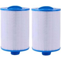 KZQ - 2er-Pack Jacuzzi-Filterkartusche für Spa, Unicel 6CH-940, Pleatco PWW50P3, Waterway Front Access Skimmer und Filbur FC-0359, trimec von KZQ