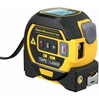 KZQ - 3-in-1-Laser-Entfernungsmesser mit LCD-Display – Entfernungs- und Volumenmessung – 5 m Reichweite – Vermessungsausrüstung – Mehrfarbige Farben von KZQ