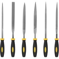 6-teiliges Feilenset, Feilen und Raspeln, Nadelfeilen, Diamant-Raspelfeilen, Reparatur für Holz/Metall/Werkstatt/Kunststoffe - KZQ 6-teiliges Feilenset, Feilen und Raspeln, Nadelfeilen, Diamant-Raspelfeilen, Reparatur für Holz/Metall/Werkstatt/Kunststoffe - KZQ von KZQ