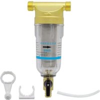 8,5 × 8,5 × 19,5 cm) Wiederverwendbarer und waschbarer Wasserfilter – Wasserhahn-Wasserfilter, Wasserfilter, Spin-Down-Sedimentfilter, von KZQ