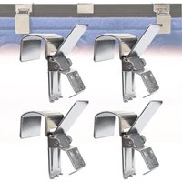 KZQ Aufhängeschiene, Befestigungsplatte, Stützschränke, Möbel, 6 Stück, Aufhängeschiene für Möbel, 60 mm, Küchenschrank, Schränke, Möbel, von KZQ