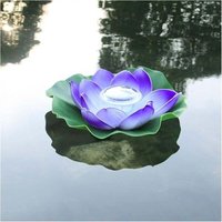 KZQ - Außenleuchten, wasserdicht, für Teiche im Freien, schwimmende Solarleuchten, Lotus-Solarleuchten, Gartenleuchten, Villa-Garten, Souhaity KZQ - Außenleuchten, wasserdicht, für Teiche im Freien, schwimmende Solarleuchten, Lotus-Solarleuchten, Gartenleuchten, Villa-Garten, Souhaity von KZQ