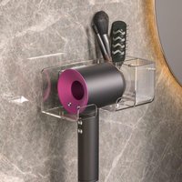Haartrockner-Aufbewahrungsregal, Wandhalterung mit Kammhalter für die meisten Haartrockner von Dyson Hair Drye Haartrockner-Aufbewahrungsregal, Wandhalterung mit Kammhalter für die meisten Haartrockner von Dyson Hair Drye von KZQ