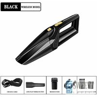 KZQ - Handstaubsauger, 120 w, 2200 mAh, kabelloser wiederaufladbarer Tischstaubsauger, tragbarer Staubsauger mit USB-Ladefunktion und waschbarem von KZQ