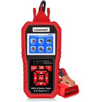 KZQ - KW890 Professioneller OBDII-Scanner, Auto-Codeleser, Auto-Scanner + Batterietester + spezielle Öl-Reset-Funktion, Scan-Tool für obd II-Autos KZQ - KW890 Professioneller OBDII-Scanner, Auto-Codeleser, Auto-Scanner + Batterietester + spezielle Öl-Reset-Funktion, Scan-Tool für obd II-Autos von KZQ