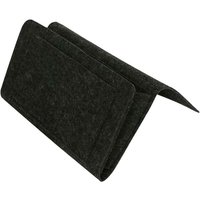 Nachttisch-Aufbewahrungstasche aus Filz mit Seitentaschen, Hänge-Organizer für das Schlafsofa und den Schreibtisch für Zeitschriften, Tablets und Nachttisch-Aufbewahrungstasche aus Filz mit Seitentaschen, Hänge-Organizer für das Schlafsofa und den Schreibtisch für Zeitschriften, Tablets und von KZQ