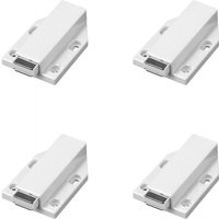 KZQ - Push-to-Open-Verschluss Magnet Magnetriegel Push-Türschloss 4 Stück Stoßdämpfer Schranktür Push-Open für Schrankschubladensystem von KZQ