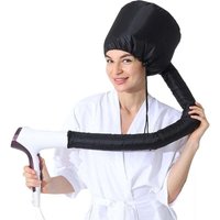 KZQ - Schwarz)Haartrockenhaube, verbessertes Haartrocknerzubehör, verstellbarer Haartrocknerhut, verstellbare Trockenhaube für Hand-Haartrockner, von KZQ