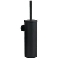 Schwarze Toilettenbürste mit wandmontiertem Toilettenbürstenhalter für Badezimmer aus Edelstahl - KZQ von KZQ