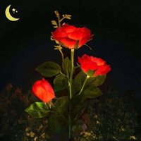 KZQ - Solarleuchten Außen, Gartenleuchten mit 3 Rosen, Kabellose Solar Gartenleuchten Außen led Solar Deko für KZQ - Solarleuchten Außen, Gartenleuchten mit 3 Rosen, Kabellose Solar Gartenleuchten Außen led Solar Deko für von KZQ