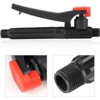 KZQ - Trigger-Sprühergriff, Lanzensprüher-Sprühpistolengriff, Gartenschlauch-Sprühgerät-Montagezubehör für die Unkrautbewässerung im Garten, Schwarz, KZQ - Trigger-Sprühergriff, Lanzensprüher-Sprühpistolengriff, Gartenschlauch-Sprühgerät-Montagezubehör für die Unkrautbewässerung im Garten, Schwarz, von KZQ