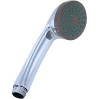 KZQ - Universal-Duschkopf, klassisch, Einzelfunktion, Chromfarbe, einfach zu bedienende Handbrause mit 1 Strahl von KZQ