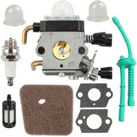 KZQ - Vergaser mit Kraftstoffleitungssatz, Luftfilter für stihl FS38 FS45 FS46 FS55 KM55 HL45 FS45L FS45C FS46C FS55C FS55R FS55RC Rasentrimmer KZQ - Vergaser mit Kraftstoffleitungssatz, Luftfilter für stihl FS38 FS45 FS46 FS55 KM55 HL45 FS45L FS45C FS46C FS55C FS55R FS55RC Rasentrimmer von KZQ