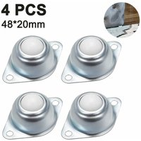 KZQ - Verwandeln Sie Ihre Möbel mit diesen 4 Nylon-Kugelrollen in mobile Objekte – Ideal für Gepäckwagen, Möbel und Regale von KZQ