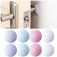 KZQ - Wandstoßstangenschutz, selbstklebend, Türknauf, Wandschutz, Türstopper, Gummi-Stoßstangengriff-Anschlag, 8 Stück von KZQ