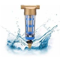 KZQ - Wiederverwendbarer Spin-Down-Sedimentwasserfilter – Wasserfilter – Außengewinde – Sedimentvorfilter für Brunnenwasserschlauch – Sedimentfilter von KZQ