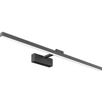 LED Badezimmerspiegelleuchte IP44 16W 1170lm Schranklampe Moderne Innenwandleuchte 4000K für Spiegelschrank Tisch WC Möbel, Schwarz LED Badezimmerspiegelleuchte IP44 16W 1170lm Schranklampe Moderne Innenwandleuchte 4000K für Spiegelschrank Tisch WC Möbel, Schwarz von KZQ