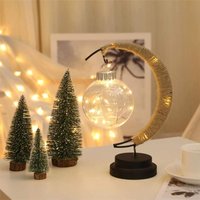 LED Mondkugel Licht Modellier Wunschkugel Tischlampe Dekolampe Schlafzimmer Deko Nachtlicht weiß von KZQ