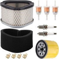 Luftfilter mit Kraftstofffilter Ersatz für Kohler LX173 LT133 LT155 LTR155 STX30 STX38 S1642 SST15 Rasenmäher, für John Deere GY20574 M92359 AM121608 Luftfilter mit Kraftstofffilter Ersatz für Kohler LX173 LT133 LT155 LTR155 STX30 STX38 S1642 SST15 Rasenmäher, für John Deere GY20574 M92359 AM121608 von KZQ
