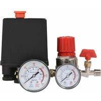 Luftkompressor mit 12 bar Druckschalter und Manometer - Druckschalter für Kompressor-Steuerventilregler Luftkompressor mit 12 bar Druckschalter und Manometer - Druckschalter für Kompressor-Steuerventilregler von KZQ