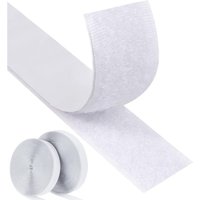 M x 20 mm x 2,5 m, robustes doppelseitiges Klebeband zur Montage von Bilderrahmen (weiß) von KZQ