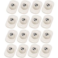 Mini-Selbstkleberollen, Lenkrollen, Lager, 360° drehbares Universalrad, selbstklebende Riemenscheibe für Mülleimer, Aufbewahrungsbox und kleine Möbel von KZQ