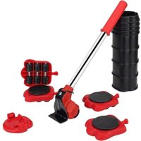 Möbeltransportset mit Rädern, 14-teilig, Schwerlast-Möbelheber, Möbelheber-Set für Sofa, Waschmaschine, Kleiderschrank, Kühlschrank, Klavier Möbeltransportset mit Rädern, 14-teilig, Schwerlast-Möbelheber, Möbelheber-Set für Sofa, Waschmaschine, Kleiderschrank, Kühlschrank, Klavier von KZQ