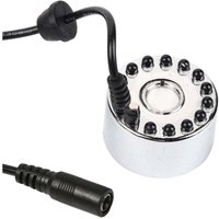 Nebelmacher, wechselnder Ultraschall-Nebelmacher, Wasserbrunnen, Teichzerstäuber, Luftbefeuchter, 12 LEDs, 24 V, Farbe (Dreifarb-Gradientenzerstäuber Nebelmacher, wechselnder Ultraschall-Nebelmacher, Wasserbrunnen, Teichzerstäuber, Luftbefeuchter, 12 LEDs, 24 V, Farbe (Dreifarb-Gradientenzerstäuber von KZQ