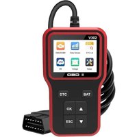 OBD2-Autodiagnosetool, V302 Universal-Autocodeleser-Scanner, OBD-Mehrmarken-Autodiagnose, Diagnosetool für alle OBDII-Protokolle seit 1996 von KZQ