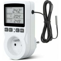 Programmierbare Steckdose - Thermostatsteckdose, Digitale Zeitschaltuhrsteckdose, Digitale Programmierbare Steckdose mit Sensor, Programmierbare Programmierbare Steckdose - Thermostatsteckdose, Digitale Zeitschaltuhrsteckdose, Digitale Programmierbare Steckdose mit Sensor, Programmierbare von KZQ