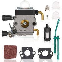 Rasenmäher-Vergaser, Kraftstoff-Ersatzkits für Gartengeräte, passend für STIHL FS38 FS45 FS46 FS55 KM55 HL45 FS55C FS55R FS55RC Rasenmäher-Vergaser, Kraftstoff-Ersatzkits für Gartengeräte, passend für STIHL FS38 FS45 FS46 FS55 KM55 HL45 FS55C FS55R FS55RC von KZQ