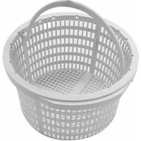 Runder Korb für Schwimmbadskimmer Durchmesser 19 cm Weiß von KZQ