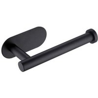 Schwarzer selbstklebender Toilettenpapierhalter – Edelstahl – kein Bohren erforderlich, starker Klebstoff und wasserdicht. Schwarzer selbstklebender Toilettenpapierhalter – Edelstahl – kein Bohren erforderlich, starker Klebstoff und wasserdicht. von KZQ