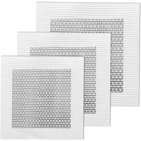 Selbstklebende Aluminium-Wandreparaturflicken, 4/6/8 Zoll Fasernetz auf verzinkter Platte, für Wand- und Deckenreparatur (4, 6, 8 Zoll) - KZQ von KZQ