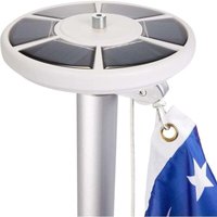 KZQ - Solar-Fahnenmastleuchte mit 26 LEDs – solarbetriebene Fahnenmastleuchte für Camping und Garten – 100 % Flaggenabdeckung KZQ - Solar-Fahnenmastleuchte mit 26 LEDs – solarbetriebene Fahnenmastleuchte für Camping und Garten – 100 % Flaggenabdeckung von KZQ