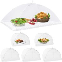 Stück faltbare Lebensmittelabdeckungen, Fliegenschutznetz, Lebensmittelabdeckungen, Zeltschirme, Insektenschutz für Grill- und Picknick-Lebensmittel, von KZQ