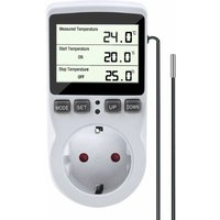 Thermostatsteckdose, Digital Programmierbare Steckdose mit Sensor, Digitale Zeitschaltuhr Steckdose Programmierbare Digitalzeitschaltuhr Thermostatsteckdose, Digital Programmierbare Steckdose mit Sensor, Digitale Zeitschaltuhr Steckdose Programmierbare Digitalzeitschaltuhr von KZQ