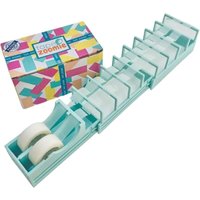 Tischklebebandspender zum Verpacken von Geschenken und Basteln Bereitet schnell 18 Streifen Klebeband vor Klingenlos, kompakt, robust Kompatibel Tischklebebandspender zum Verpacken von Geschenken und Basteln Bereitet schnell 18 Streifen Klebeband vor Klingenlos, kompakt, robust Kompatibel von KZQ