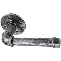 Toilettenpapierhalter im Industriestil, Vintage-Toilettenpapierhalter aus Metall zur Wandmontage für Badezimmer, Küche, Schlafzimmer, rostfrei, von KZQ