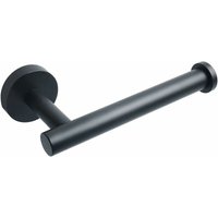 Toilettenpapierhalter zur Wandmontage, Toilettenpapierhalter aus Edelstahl 304, poliert, Schwarz rw von KZQ