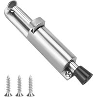 Türstopper aus Metall mit Fußbedienung, Türstopper mit Feder aus Zinklegierung, Türstopper für den Außenbereich, Türstopper mit Schrauben für Innen von KZQ