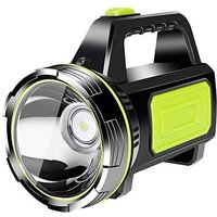 Ultrahelle wiederaufladbare LED-Taschenlampe, große tragbare USB-Leuchte, Hochleistungsstrahler, batteriebetriebenes Seitenlicht Ultrahelle wiederaufladbare LED-Taschenlampe, große tragbare USB-Leuchte, Hochleistungsstrahler, batteriebetriebenes Seitenlicht von KZQ