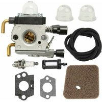 Vergaser mit Kraftstoffleitung für STIHL HS75 HS80 HS85 HL75 HL75K FH75 HT70 HT75 KM80 KM85 KM85R SP80 SP85 FC75 FC85 Heckenschere Fadenschneider, von KZQ