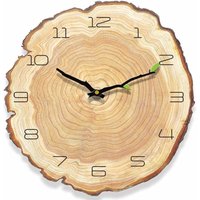 KZQ - Vintage Wanduhr aus Holz, Antike Wanduhr ohne Tickgeräusche, Vintage Wanduhr im Landhausstil, Shabby Silent Wanduhr für kleines Wohnzimmer KZQ - Vintage Wanduhr aus Holz, Antike Wanduhr ohne Tickgeräusche, Vintage Wanduhr im Landhausstil, Shabby Silent Wanduhr für kleines Wohnzimmer von KZQ