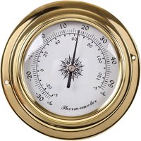 Wandbarometer - Thermometer Hygrometer - Uhr für Uhr, Temperatur und Hygrometer - Für Innen und Außen - Wandmontage - Wandthermometer Wandbarometer - Thermometer Hygrometer - Uhr für Uhr, Temperatur und Hygrometer - Für Innen und Außen - Wandmontage - Wandthermometer von KZQ